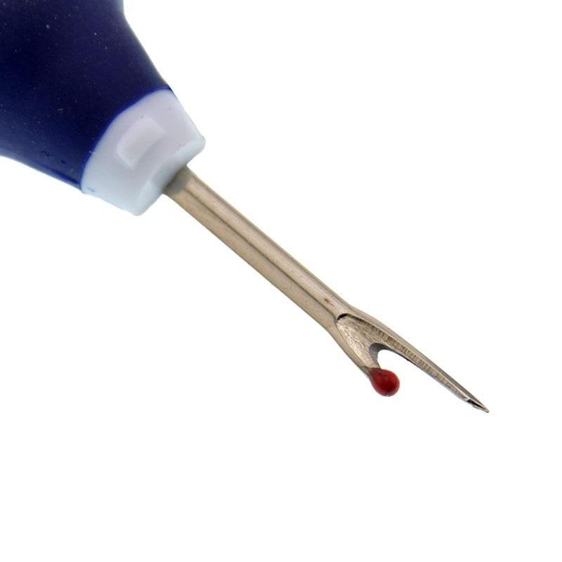 Rynx | 1PC Sharp Craft Thread Cutter Seam Ripper Safety Grip Stitch Remover Craft Tools Needles Art Sewing Accessories Tools E (1PC)