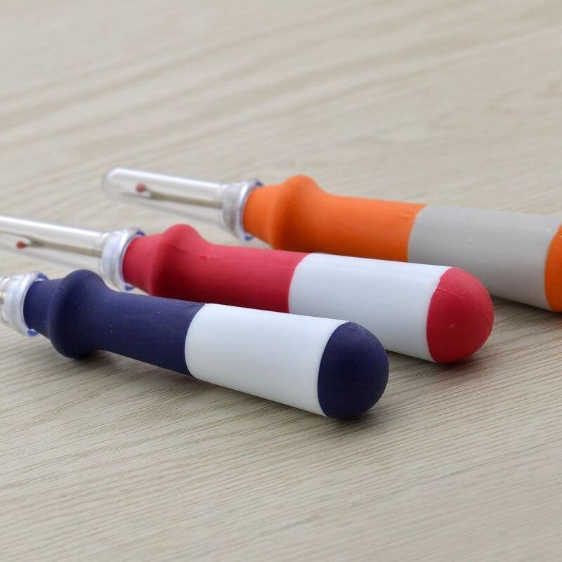 Rynx | 1PC Sharp Craft Thread Cutter Seam Ripper Safety Grip Stitch Remover Craft Tools Needles Art Sewing Accessories Tools E (1PC)