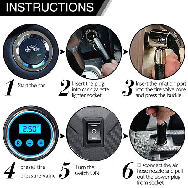 Rynx | Portable Air Compressor Pump Tire Inflator