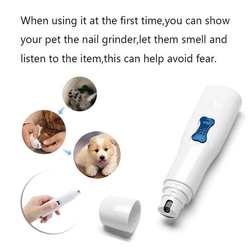 Rynx | Pro Pet Dog Cat Nail Clipper Care Tool Grinding Machine Electric Clipping Kit