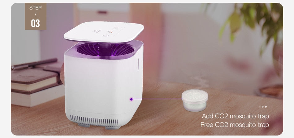 Rynx | InstaTrap LED Mosquito Killer Trap Lamp | Effective Against Insects | Quiet & Safe