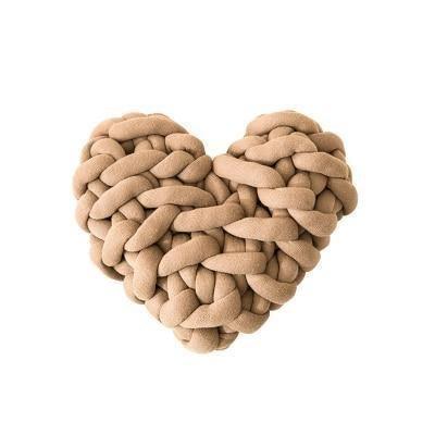 Rynx | Valentine's Day Heart Chunky Knit Pillow