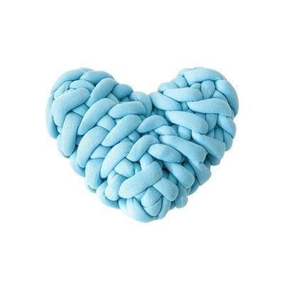 Rynx | Valentine's Day Heart Chunky Knit Pillow