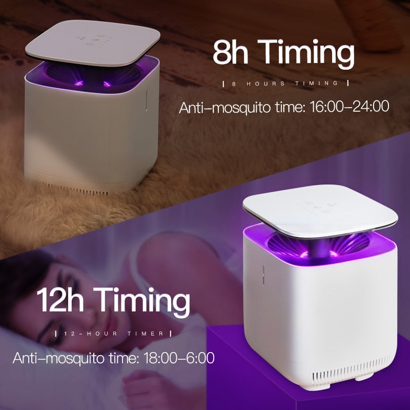 Rynx | InstaTrap LED Mosquito Killer Trap Lamp | Effective Against Insects | Quiet & Safe