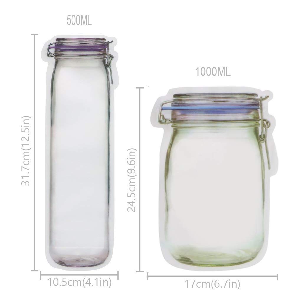 Rynx | Reusable Zip Jar Bags