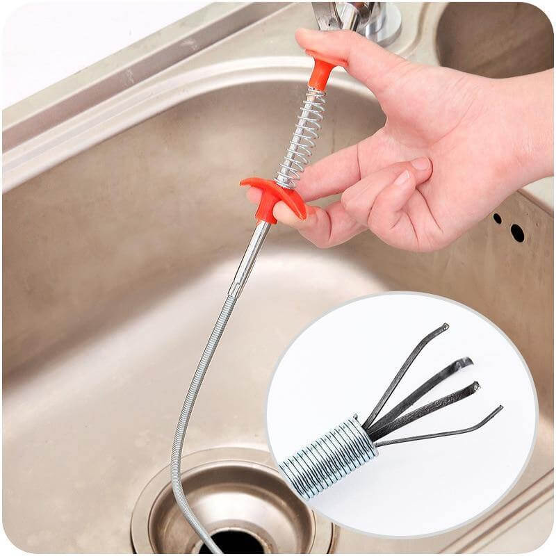 Rynx | Elastic Clog Remover Drain Cleaning Stick Tool