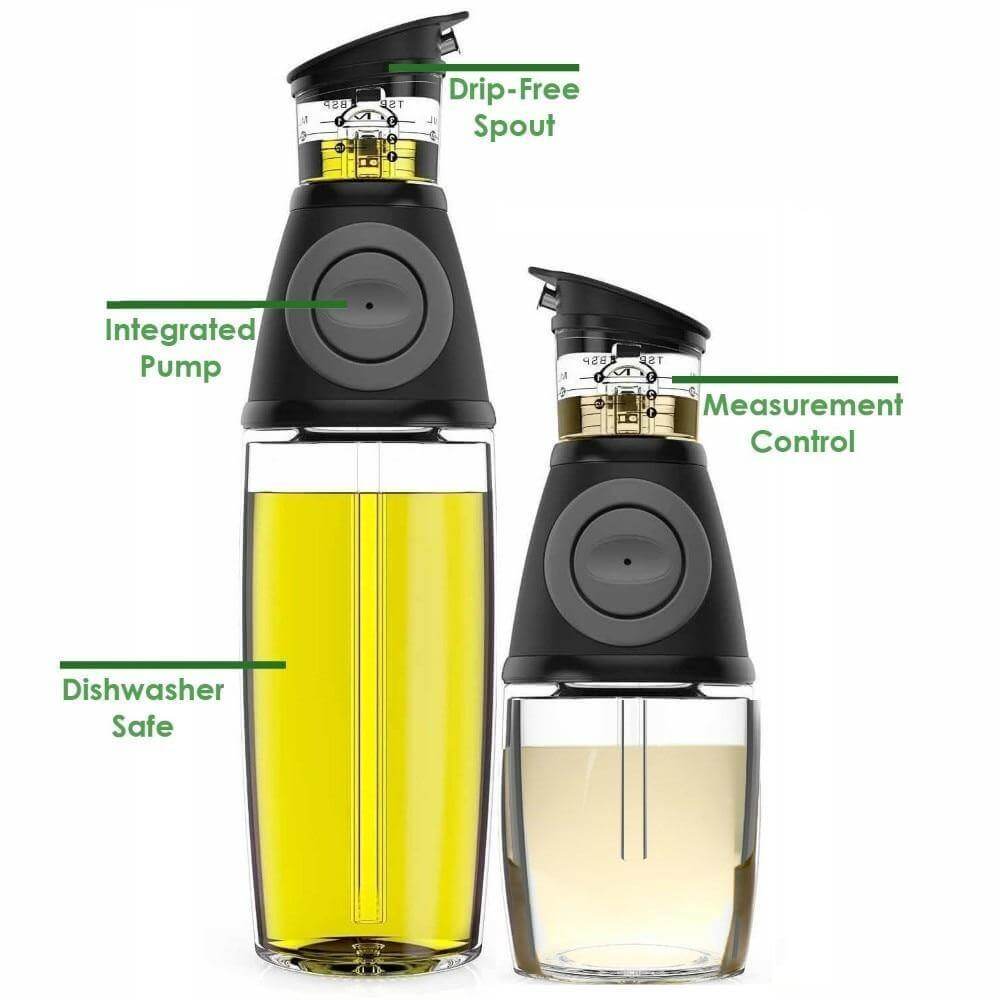 Rynx | 2pcs Drip-Free Olive Oil Dispenser Set