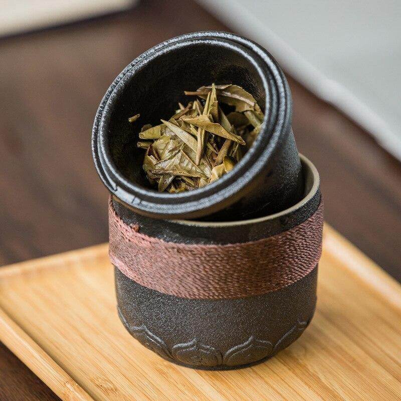 Rynx | Portable Chinese Kung Fu Ceramic Tea Mug