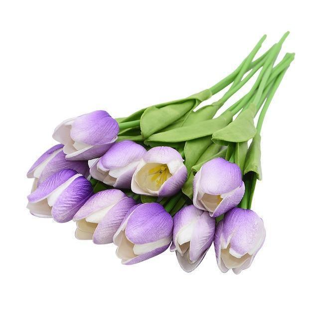 RYNX | 10-piece artificial tulip flowers