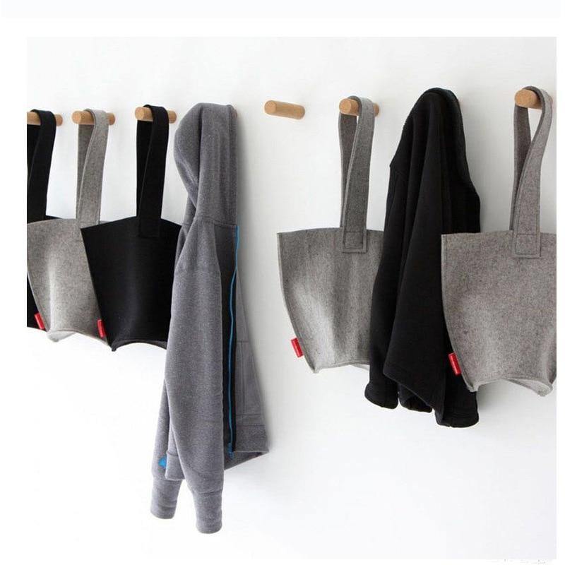 Rynx | HookMate Wall Hooks made of Wood | Space-saving | Minimalist Design | Sturdy Coat Rack | Decorative and Practical