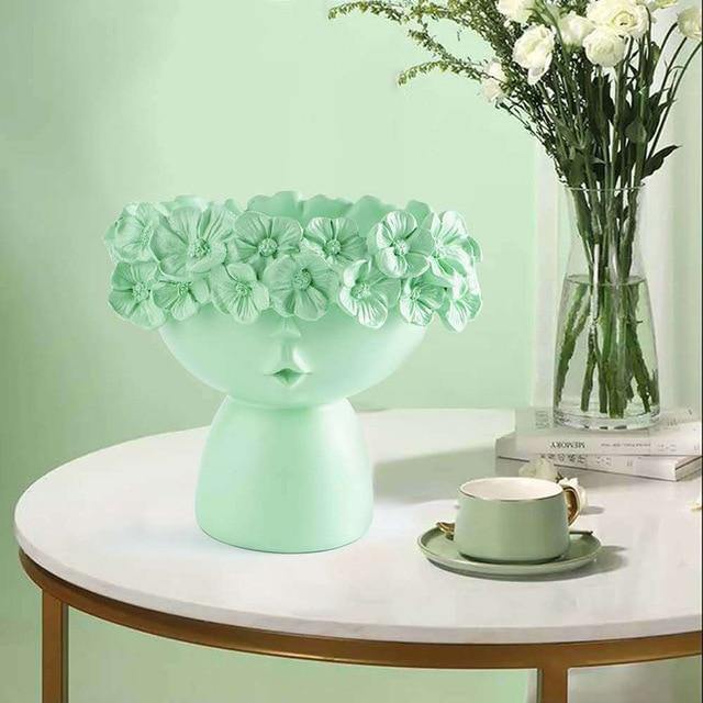 Rynx | FloraCrown Flower Crown Vase | Handmade Flower Decoration | Elegant Home Accents | Various Sizes