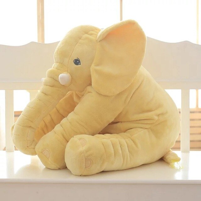 RYNX | Snuggly Ele - Snuggly Elephant Cushion For Perfect Sleeping Comfort! Yellow