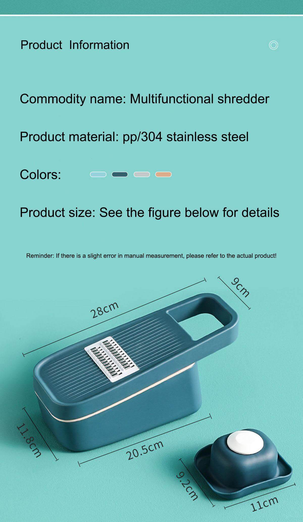 Rynx | Multifunctional Pastel Vegetable Cutter