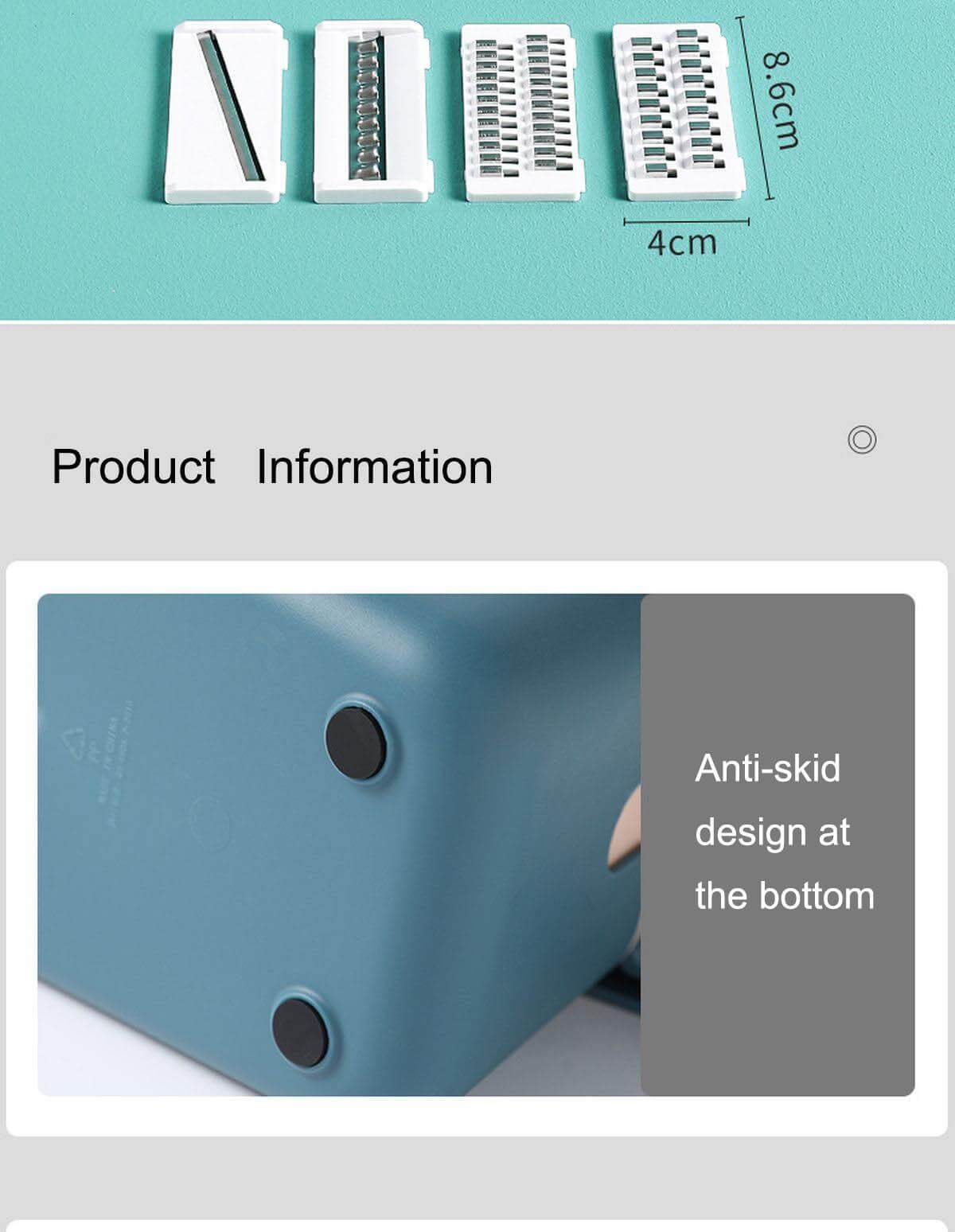 Rynx | Multifunctional Pastel Vegetable Cutter
