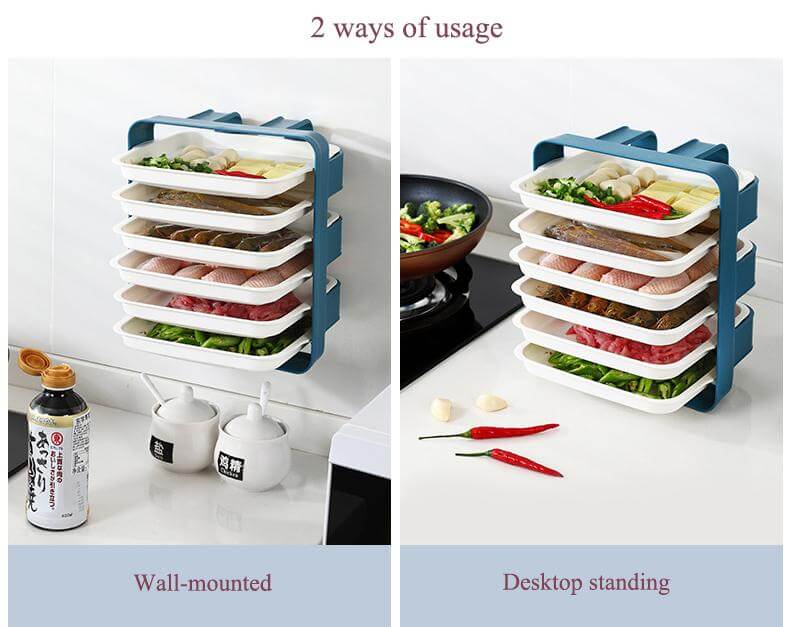 Rynx | Wall-Mounted Space Saving Kitchen Organizer