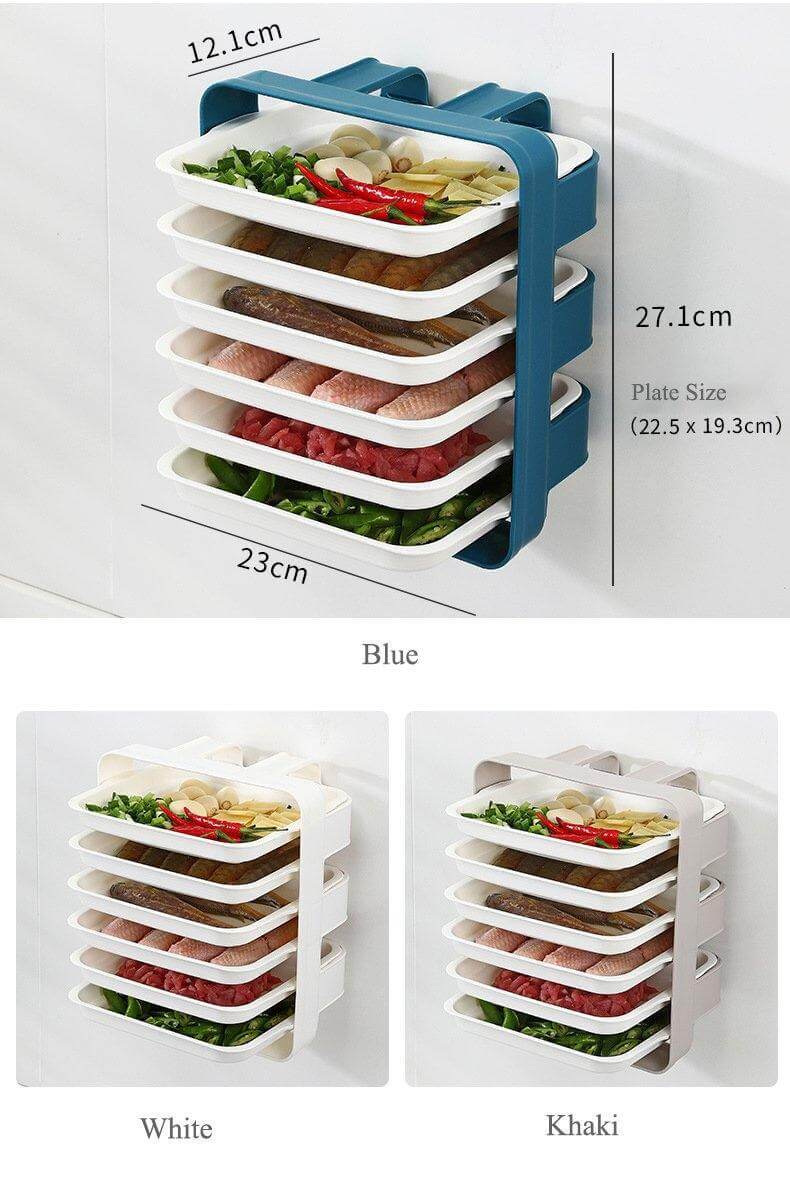 Rynx | Wall-Mounted Space Saving Kitchen Organizer