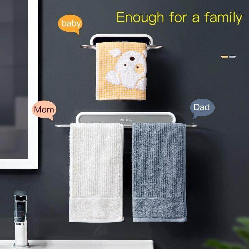 Rynx | Stainless Steel Wall-Mounted Foldable Towel Hanger