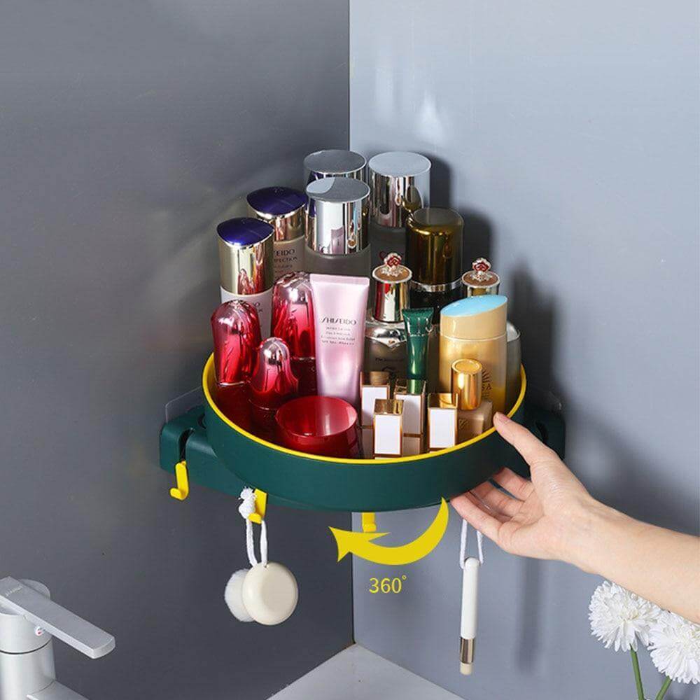 Rynx | Triangle Wall-mounted Corner Kitchen Organizer Storage Rack