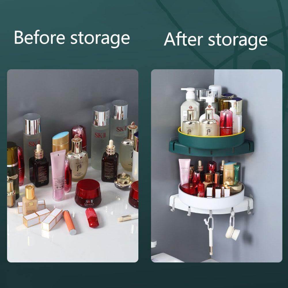 Rynx | Triangle Wall-mounted Corner Kitchen Organizer Storage Rack