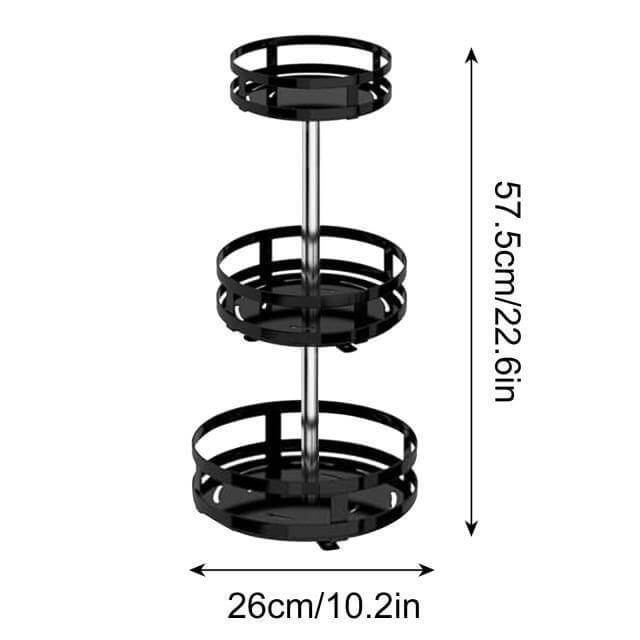 Rynx | 360 Rotating Kitchen Spice Storage Rack F