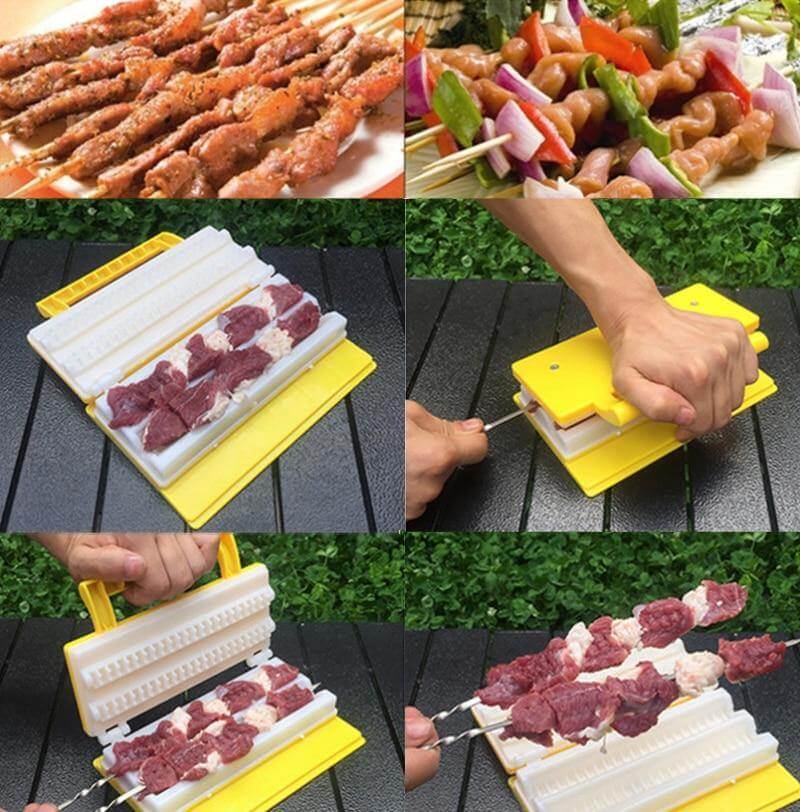 Rynx | Portable Double BBQ Kebabs Maker