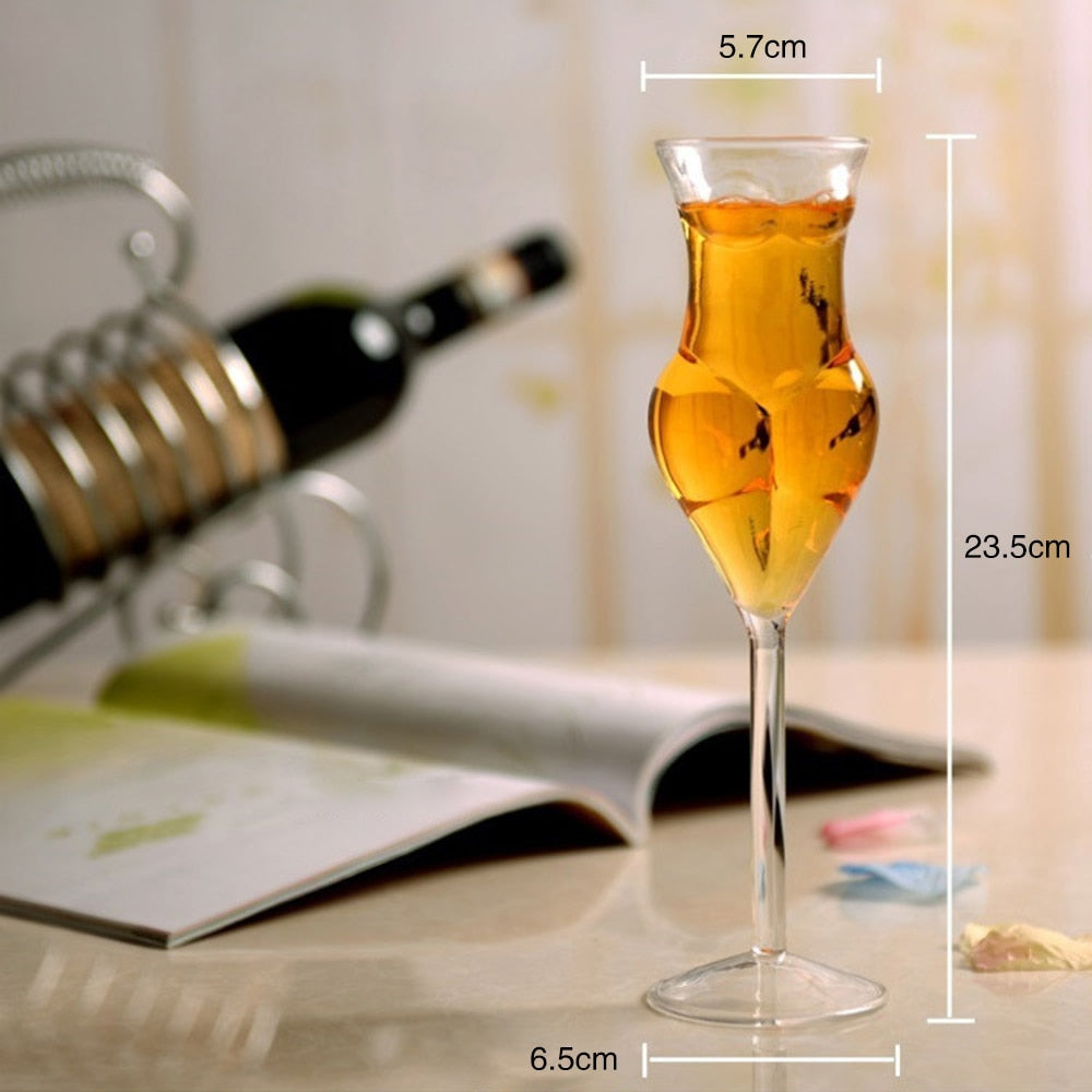 Rynx | Crystal Sexy Body Wine Glass