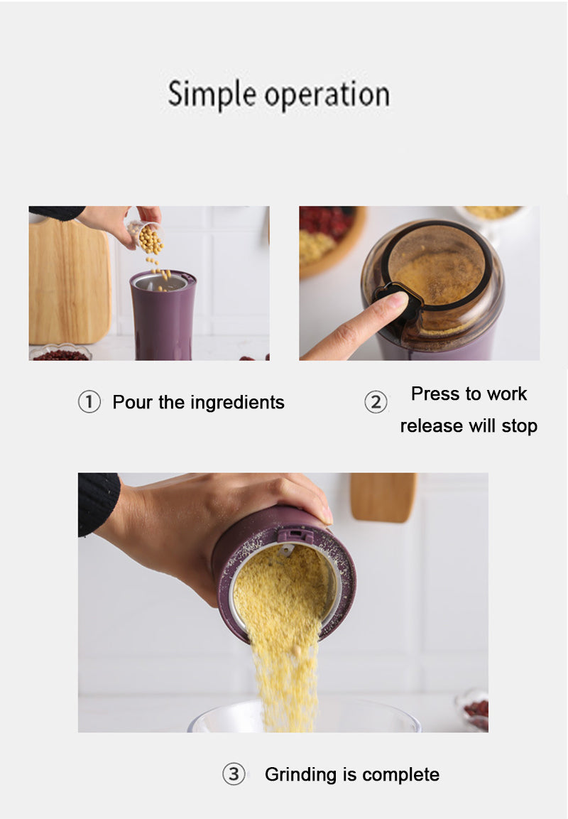 Rynx | Electric Powerful Mini Coffee Bean Grinder