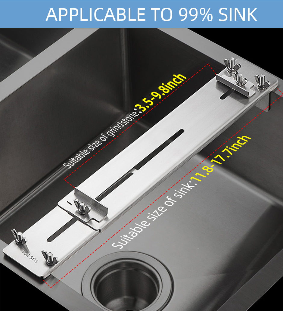 Rynx | Adjustable Stone Base Sink Knife Sharpener Holder