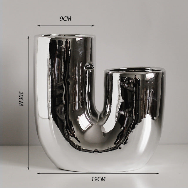 Rynx | Simple Silver Vases