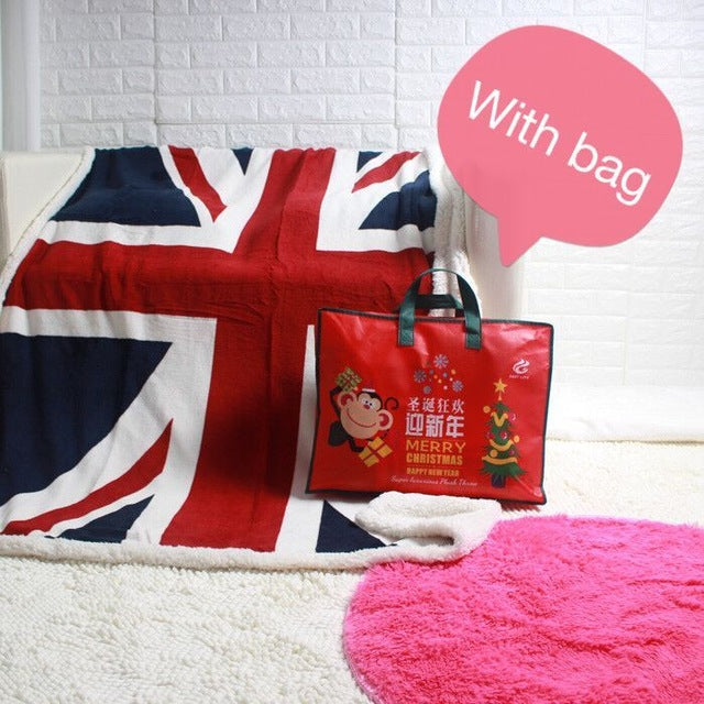 Rynx | USA, US, UK, England throw blankets