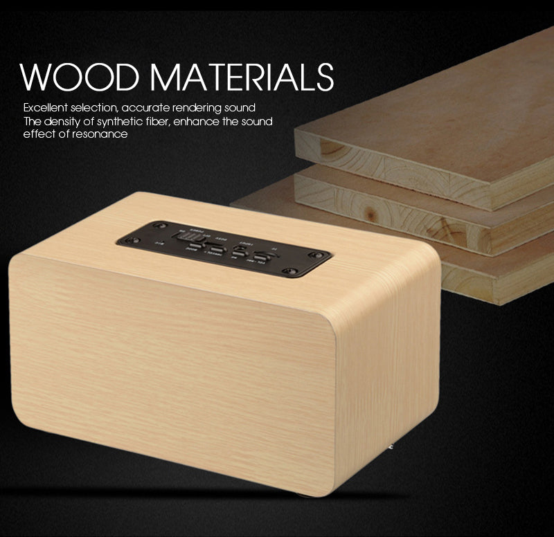 Rynx | Wireless Bluetooth HiFi portable speaker in wood for iPhone, smartphone, iPad, Android
