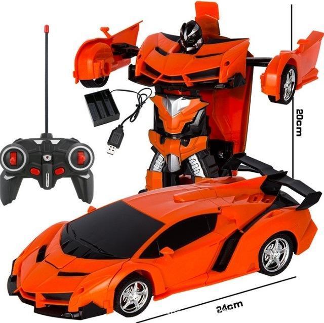 RYNX | Transformer RC Car – Remote Control Toy for Kids Orange