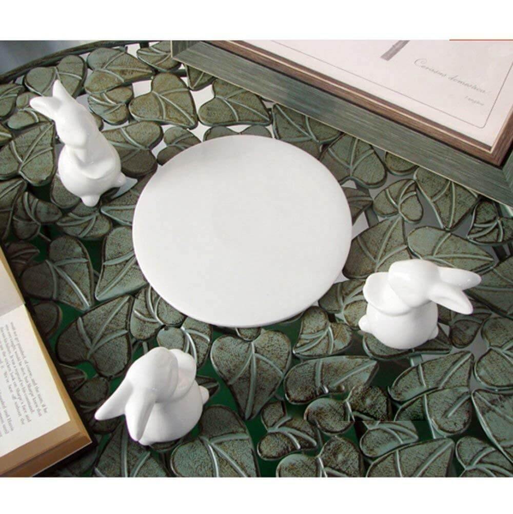 Rynx | Rabbit Ceramic Dessert Server Tray