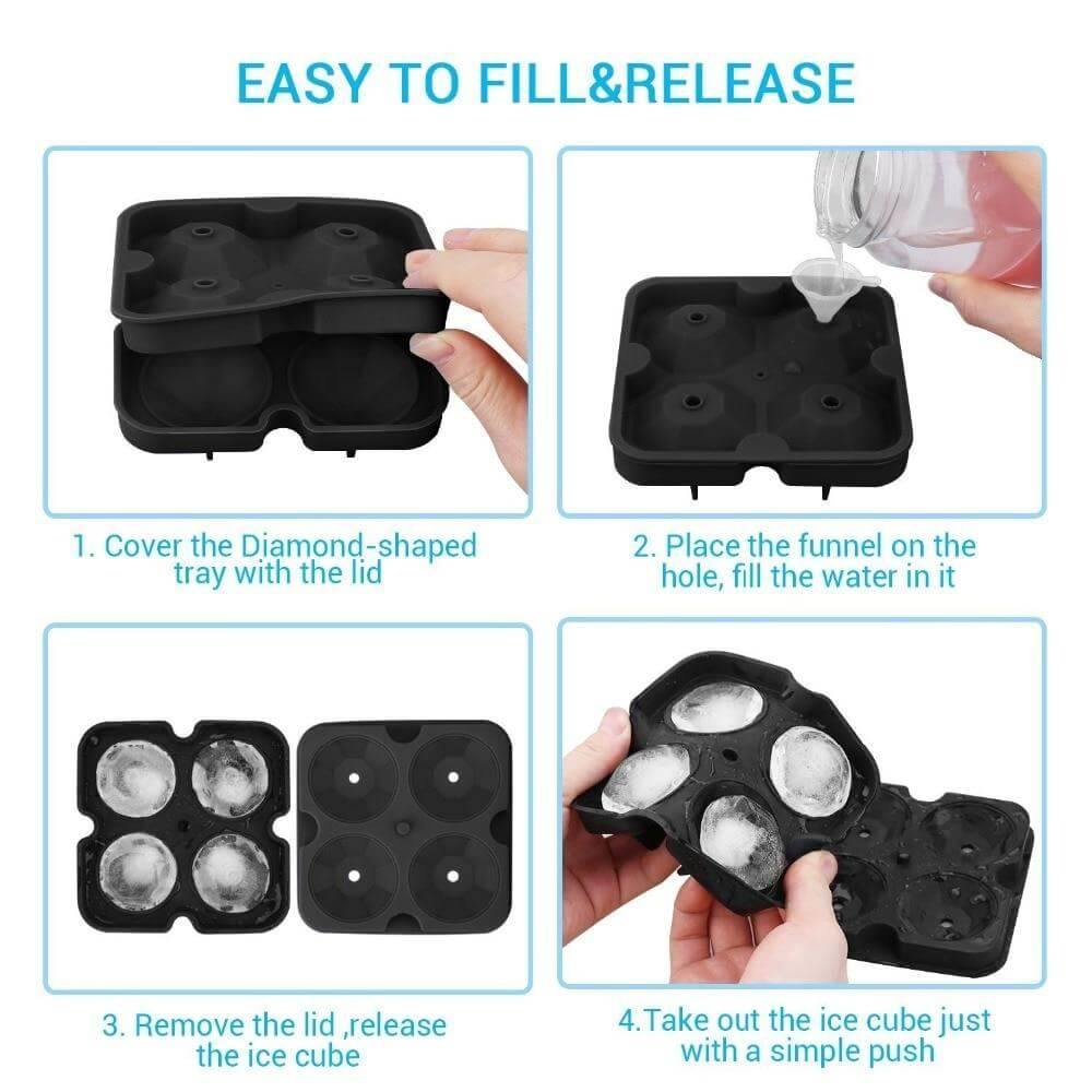 Rynx | Creative 3D Ice Cube Maker