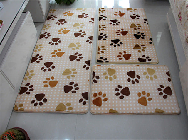 Rynx | 3 PC Soft Non-Slip Bath Mat Set