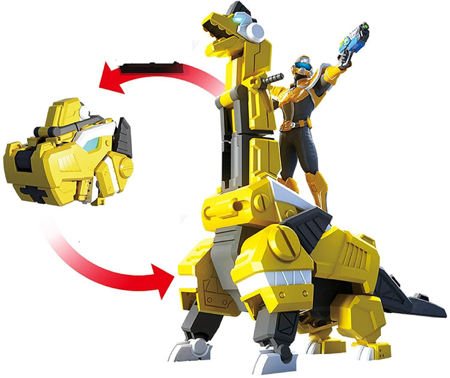 Rynx | Mini Force Brachiosaurus Transformable Dino Adventure Figure