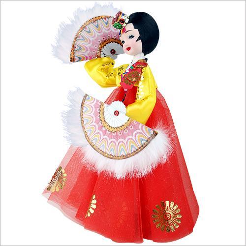 Rynx | Korean Fandans Hanbok Doll - 26cm Cultural Heritage