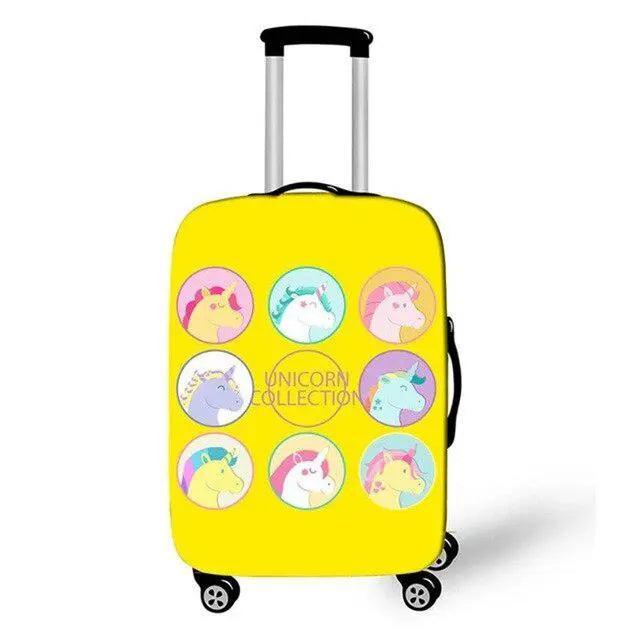 Rynx | Enchanting Unicorn Neoprene Luggage Cover for 18-32 Inch Luggage