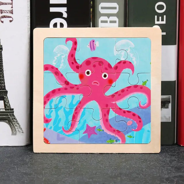 Rynx | Kids Wooden 3D Puzzle