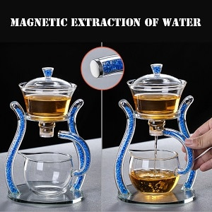 Rynx | Crystal Glass Fancy Magnetic Tea Infuser