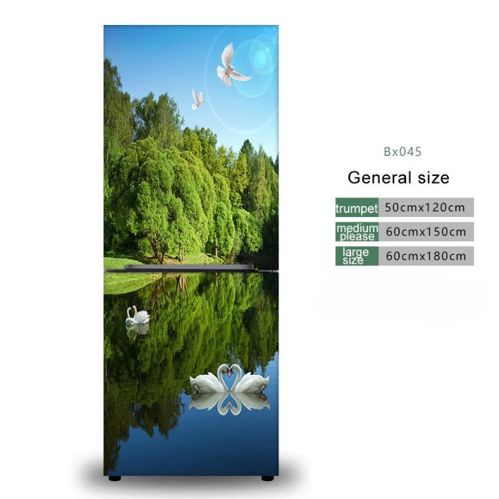 Rynx | Stylish Waterproof Self-Adhesive Refrigerator Sticker