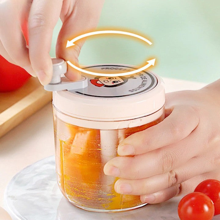 Rynx | Portable Manual Fast Garlic Vegetable Chopper