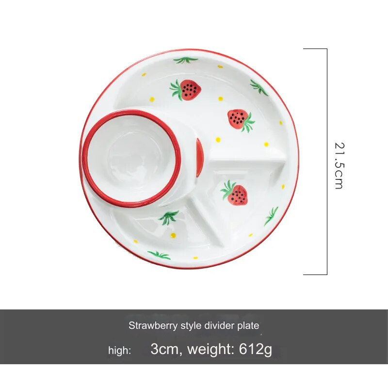Rynx | Breakfast Combo Nordic Ceramic Plate