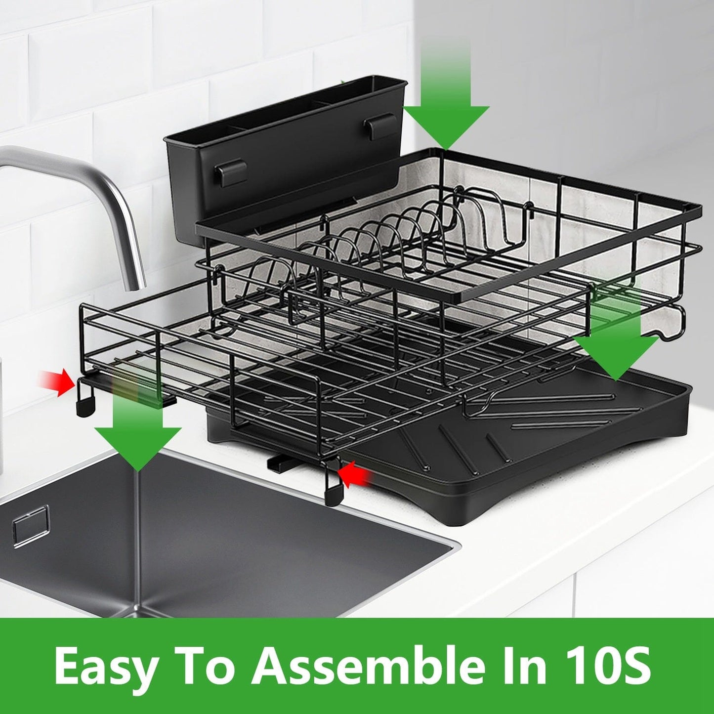 Rynx | Retractable Dish Rack