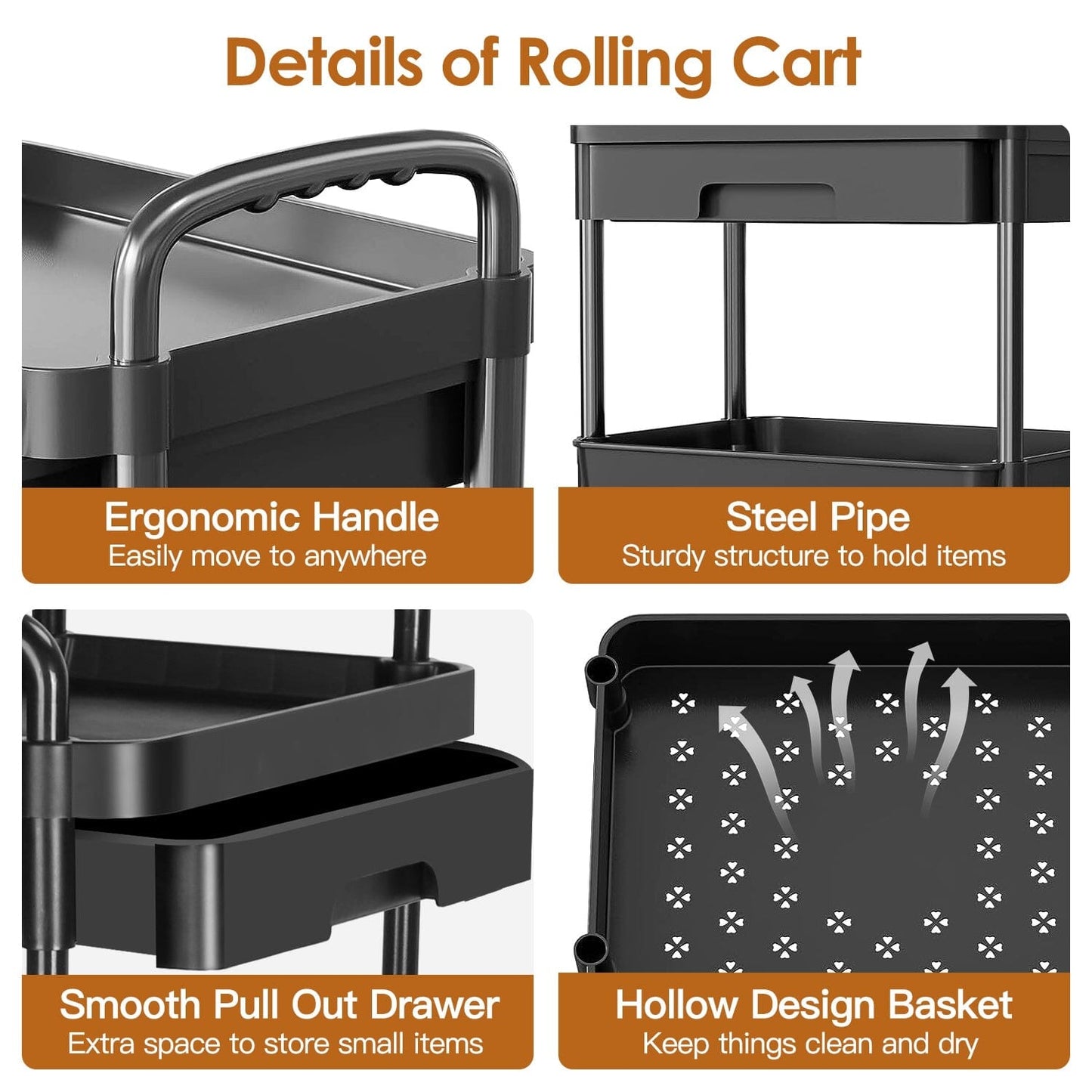 Rynx | Rolling tool box with drawer