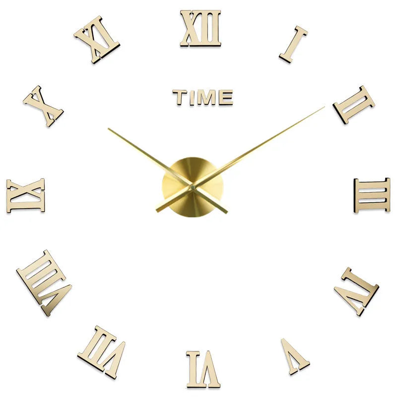 Rynx | Romantime - Unique DIY Wall Clock - Roman Numerals - Stylish and Personal