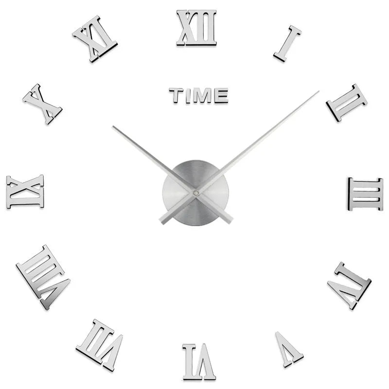 Rynx | Romantime - Unique DIY Wall Clock - Roman Numerals - Stylish and Personal
