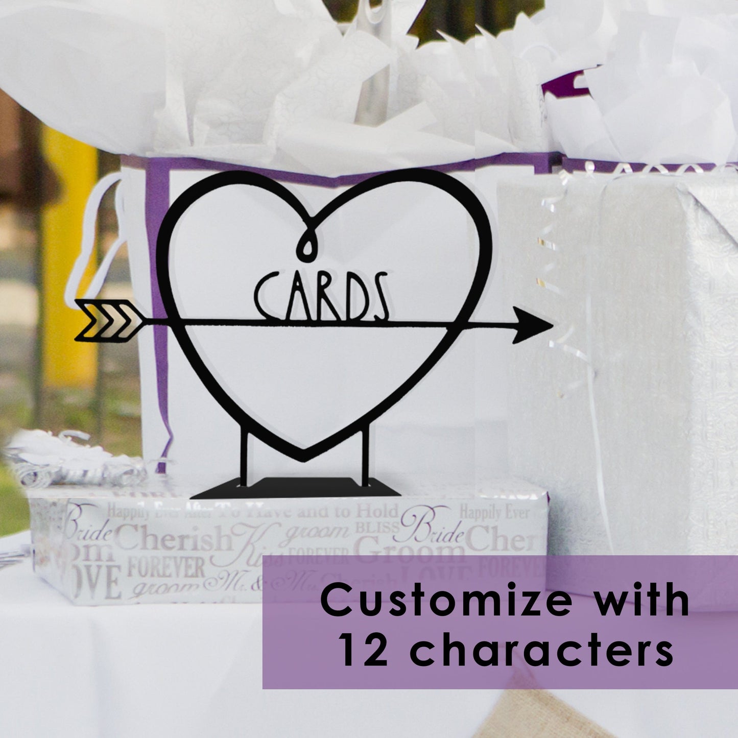 Rynx | Conversation Heart - Table Decoration for Valentine's Day Gift for Him or Her
