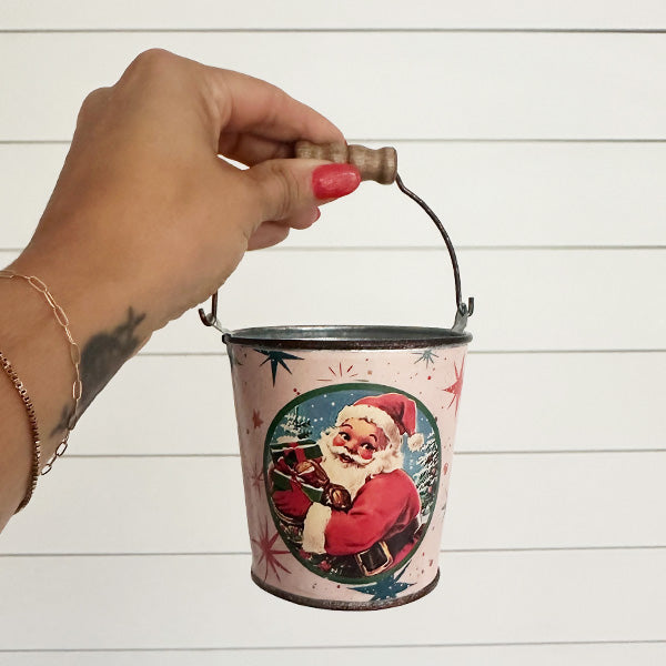 Rynx | Nostalgic Santa buckets with handles, set of 5