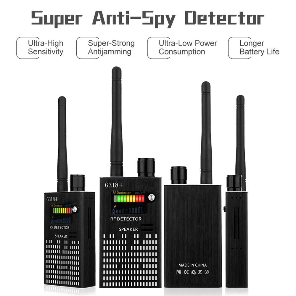 RYNX | Spy Signal Bug Detector, Hf Detector, Hidden Camera, Laser Lens, Gsm Gps Device Finder